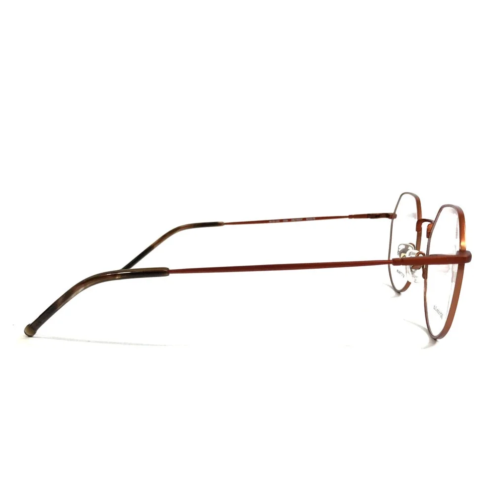 Gigi Studios Eyeglasses Frame DETROIT 8069/8 Matte Rust Bronze Brown 49-20-140